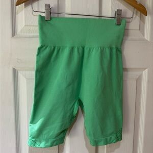 Joylab Green Knee-Length Shorts with Stretchy Fabric